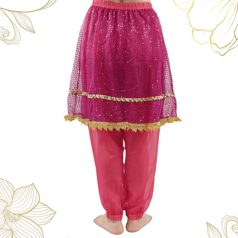 MUNAFIE Belly Dance Pants and Skirt for Fancy Dress Party Outfit Comfortable and Stylish Dancewear for Women - Image 4